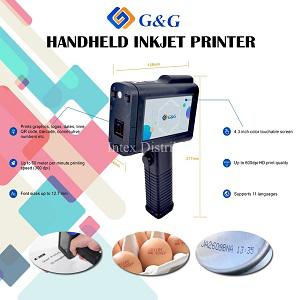 TAŞINABİLİR EL TİPİ  İNKJET  YAZICI(PLASTİK,METAL,CAM,KAĞIT VB. YÜZEYLERE BASKI)